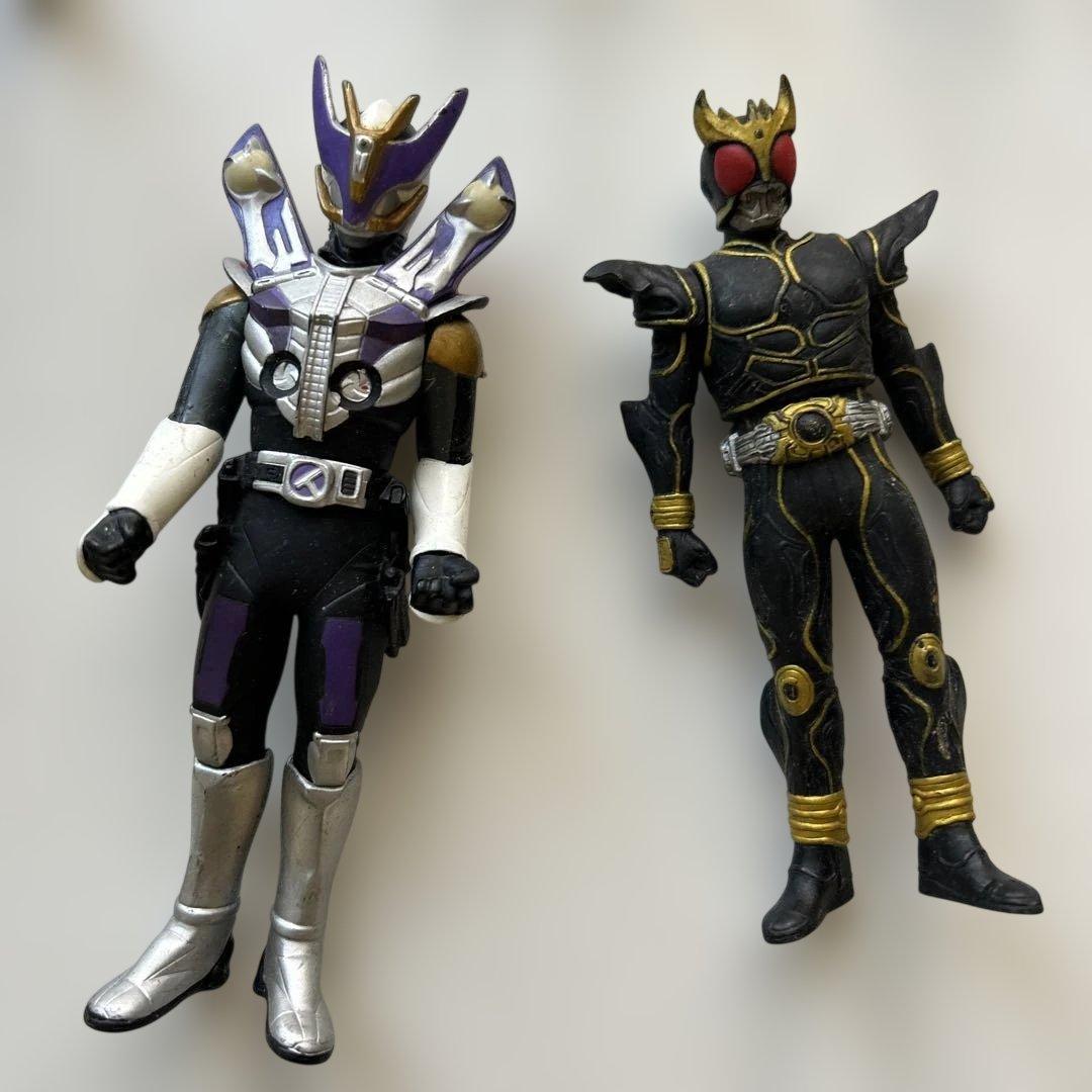 仮面ライダー　ソフビ／フィギュア　16体