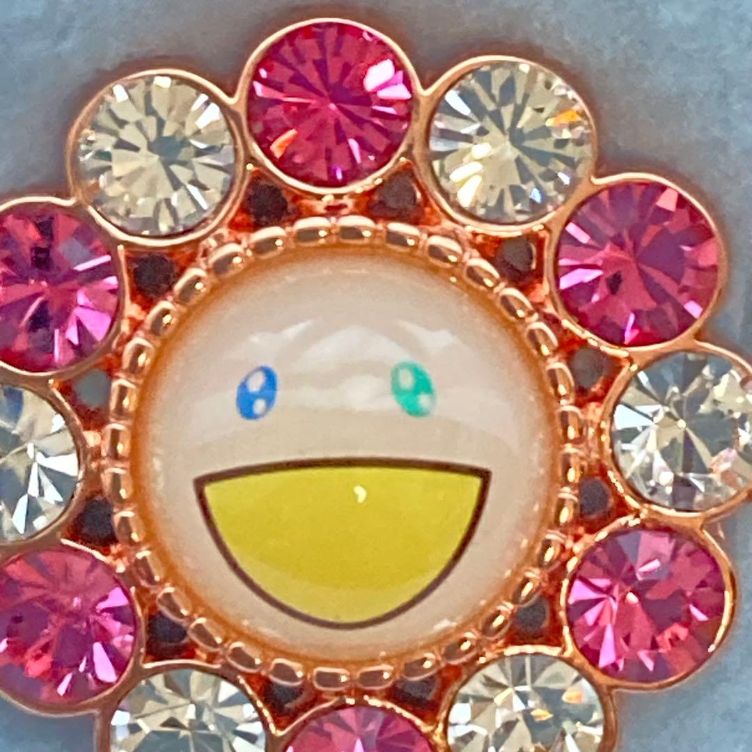 【新品】Liquem 村上隆 コラボ フラワー ピンズ（ピンクxホワイト）