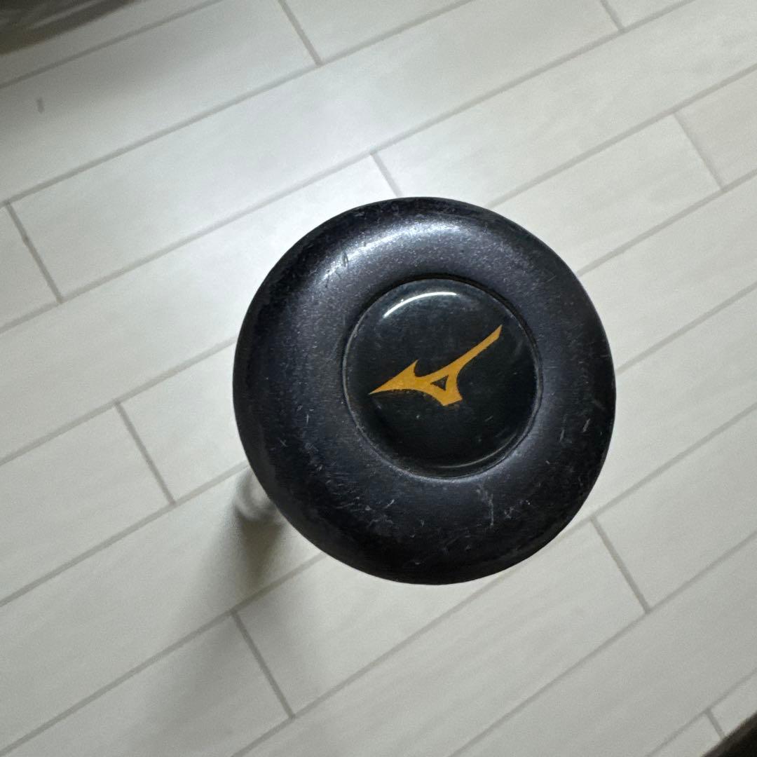 BEYONDMAXレガシー 軟式バット ケース付き 黒/シルバー