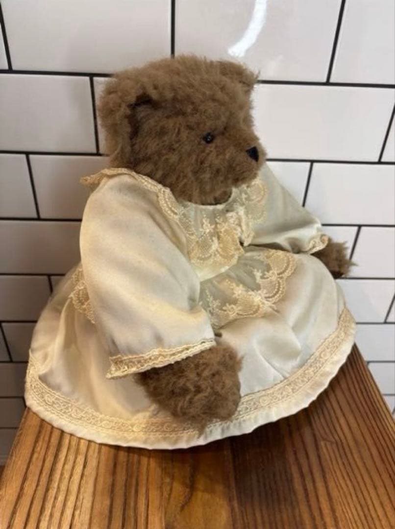 【テディベア】Atelier Doll アンティークウエディング　ベア　セット！