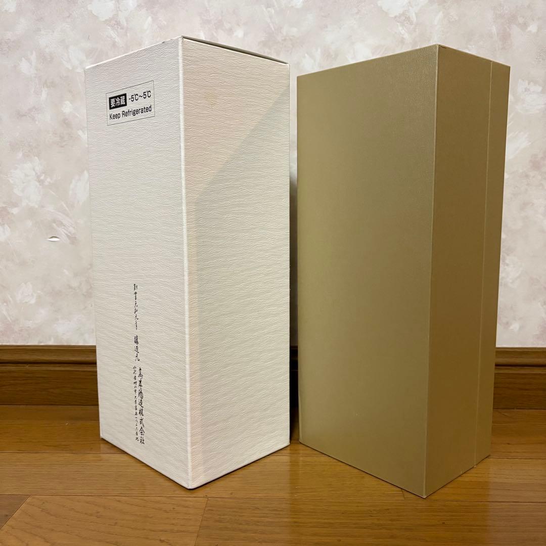 【空瓶】2024年 十四代 龍泉 隼　純米大吟醸 720ml 箱付き 未洗浄品