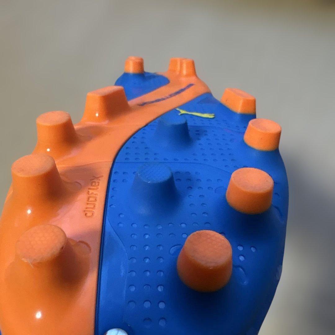 PUMA evospeed サッカーシューズ スパイク 青