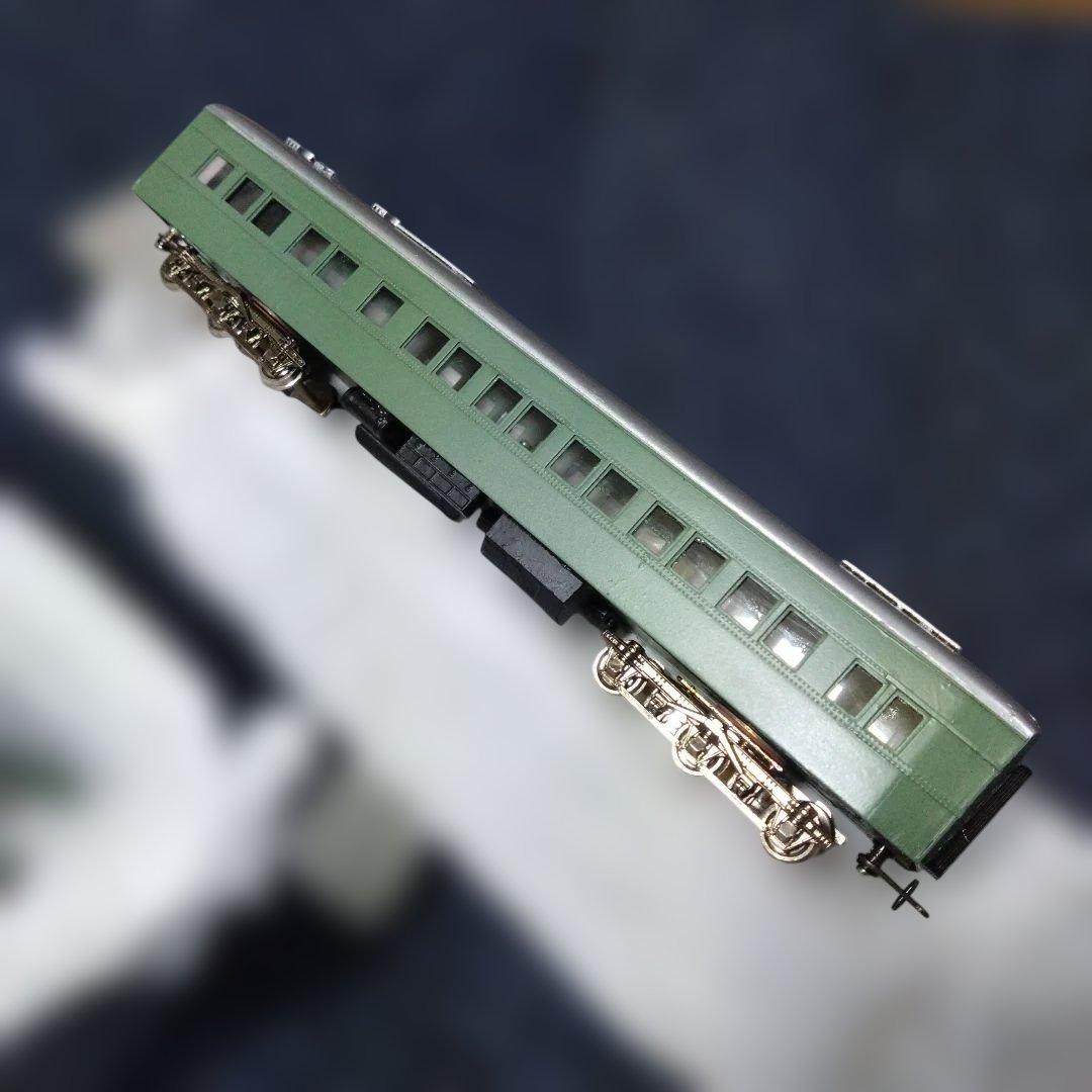 鉄道模型　HOゲージ　マイテ49 マシ29 三軸客車 2両　小高　青大将　つばめ