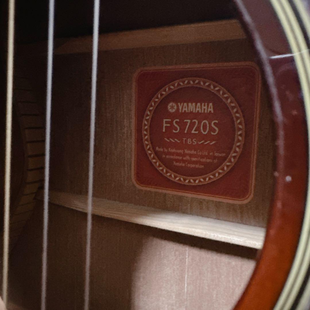 YAMAHA アコースティックギター サンバースト FS720S
