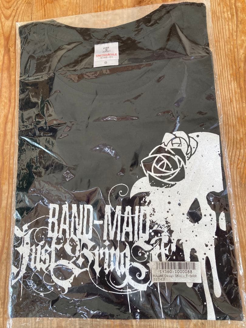 初期の初期BAND-MAIDインディーズ時代　スカルTシャツS 新品未使用未開封