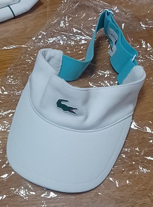 Lacoste ラコステ　ポロシャツ2 ハーフパンツ　バイザー　セット