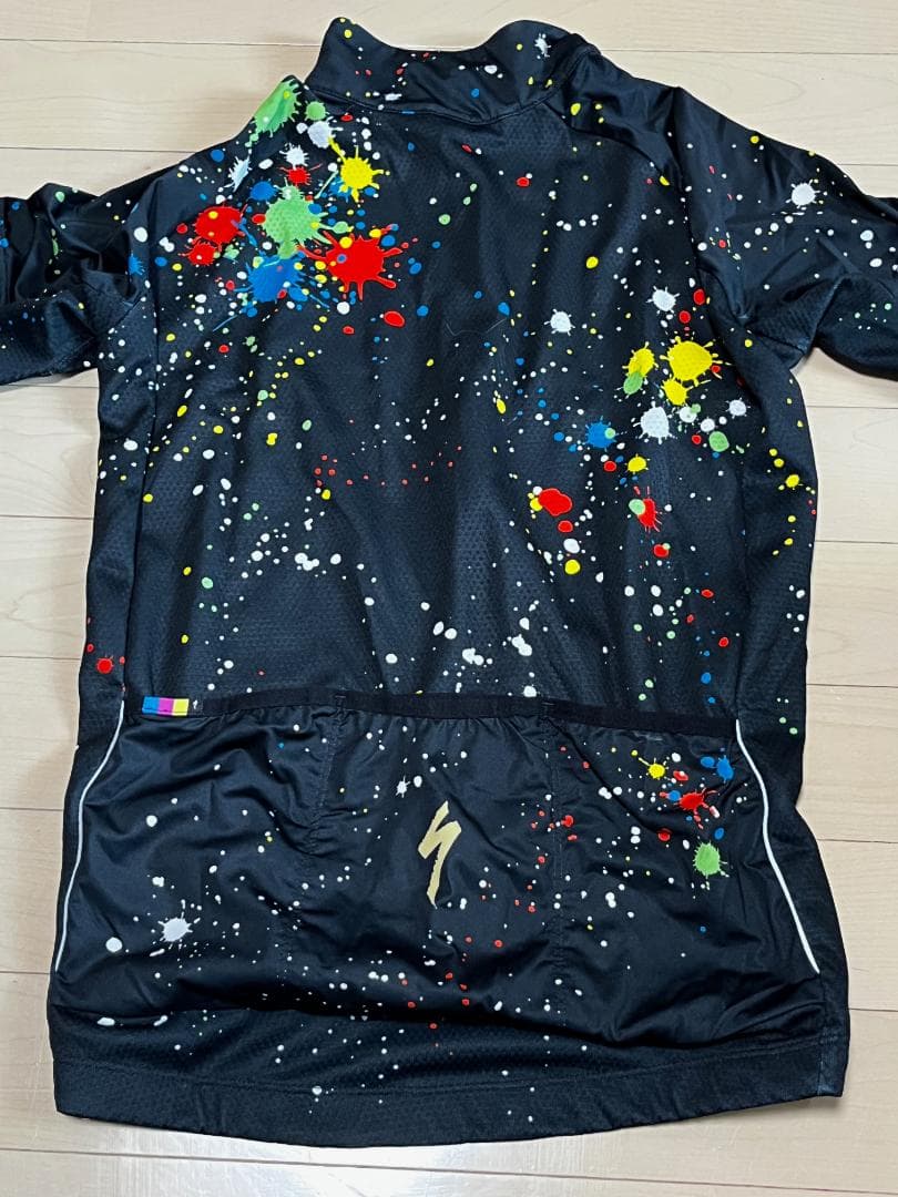 Specialized サイクルジャージ ブラック ペイントスプラッシュ