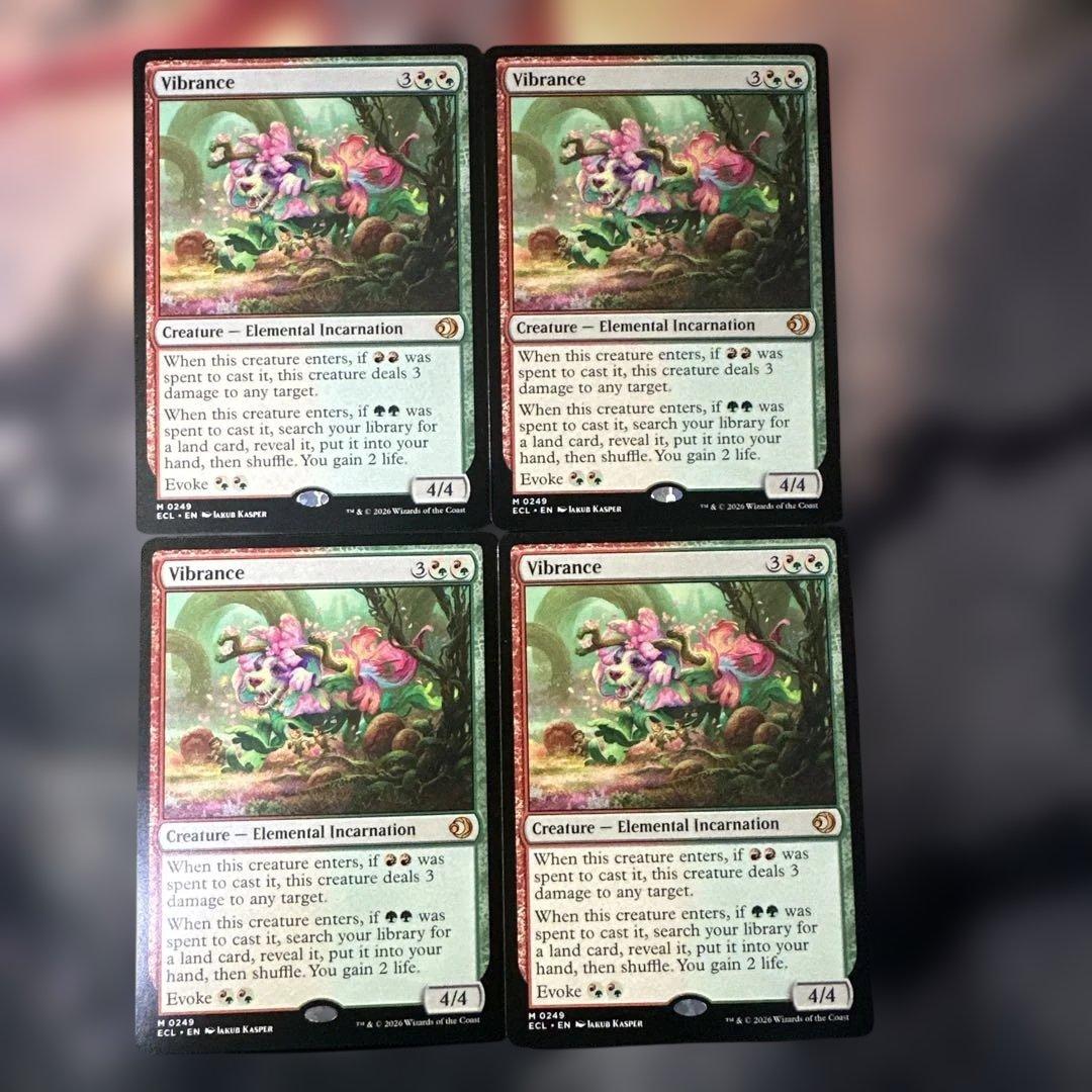 MTG 鮮麗/Vibrance 英英英英