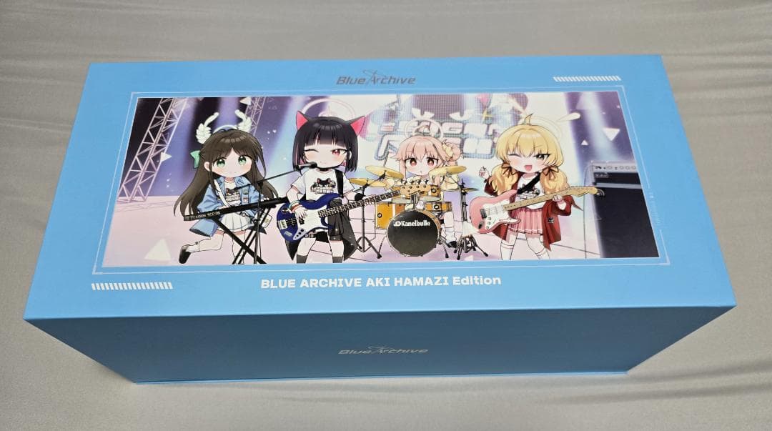 韓国限定 ブルーアーカイブ×はまじあき キーボード デスクテリアパッケージ