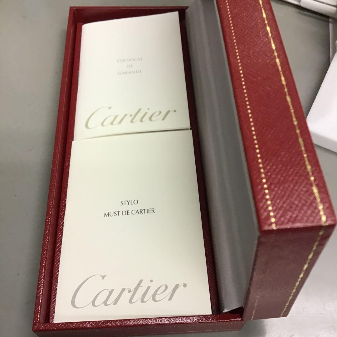 Cartierカルティエ　サントスC de ゴールド ボールペン 化粧箱付