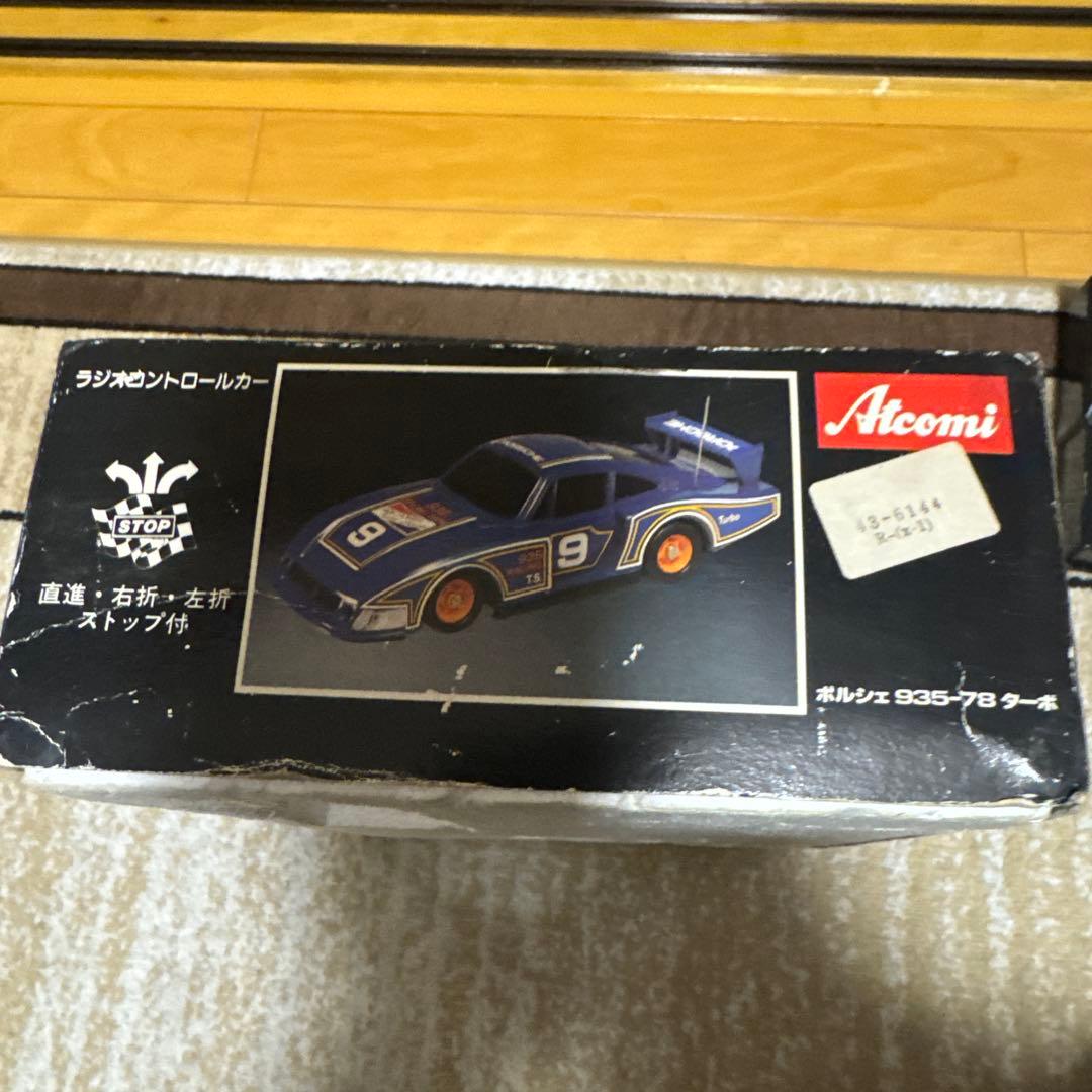 昭和レトロ　ポルシェ 935-78 ラジコンカー 1/28