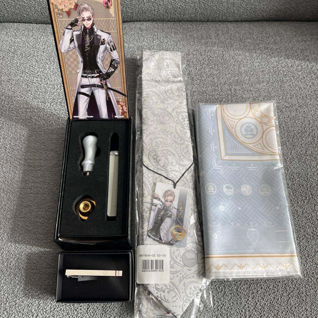 刀剣乱舞　山鳥毛　封蝋　ネクタイ　スカーフ