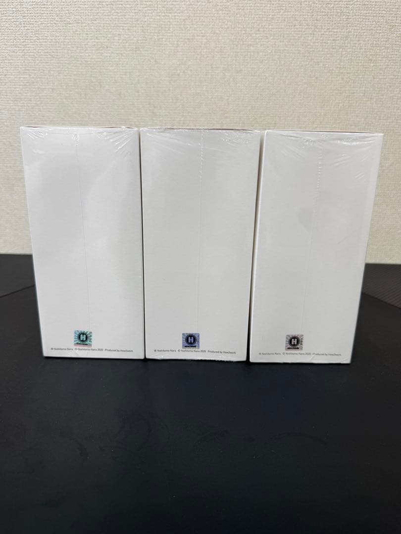 奈良美智　フィギュア3個セット　DRUMMING GIRLS