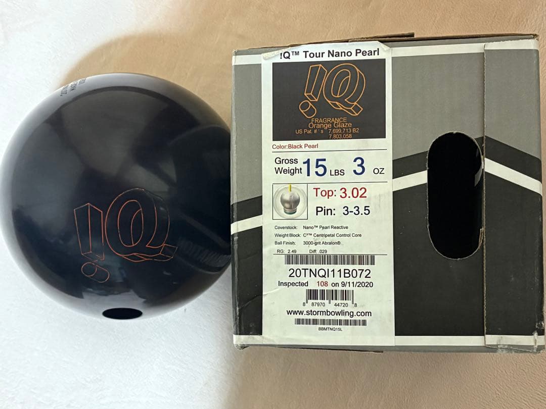 ストーム　iQツアーナノパール 15ポンド3オンス