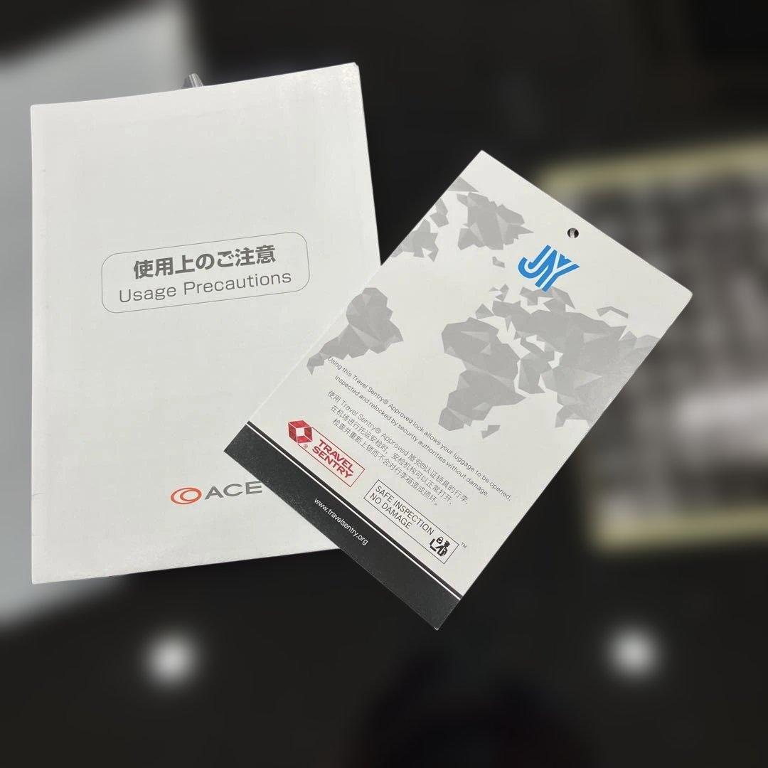 未使用 ACE ラディアル 82L スーツケース ブラック