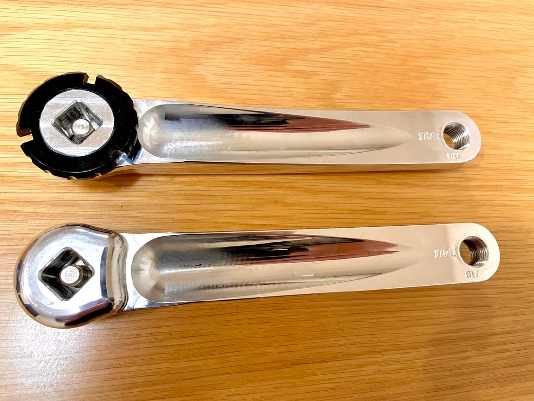 ホワイトインダストリー　クランク　スクエアテーパー　170 ロードクランク