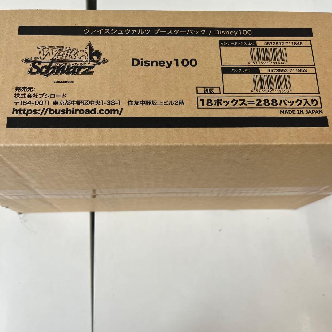 ヴァイス Disney100 ディズニー100 1カートン 18BOX
