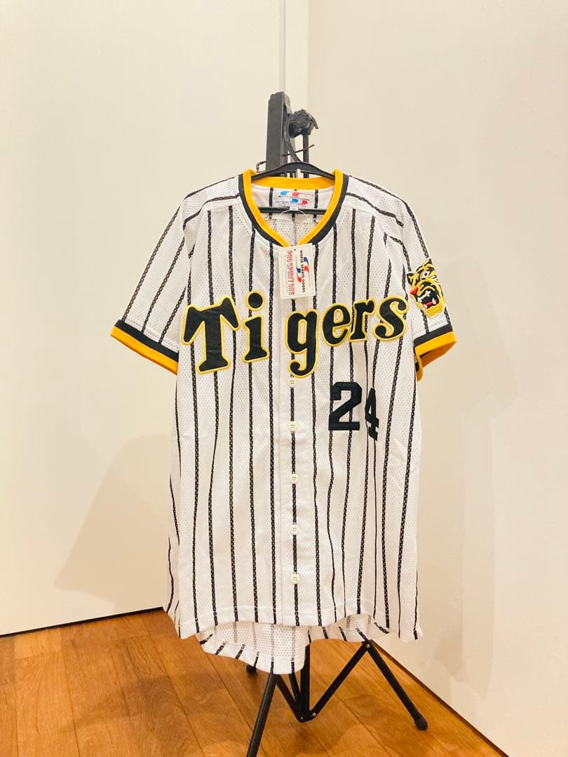 新品未使用　タグ付き　阪神タイガース 復刻　ユニフォーム　桧山進次郎　桧山　M