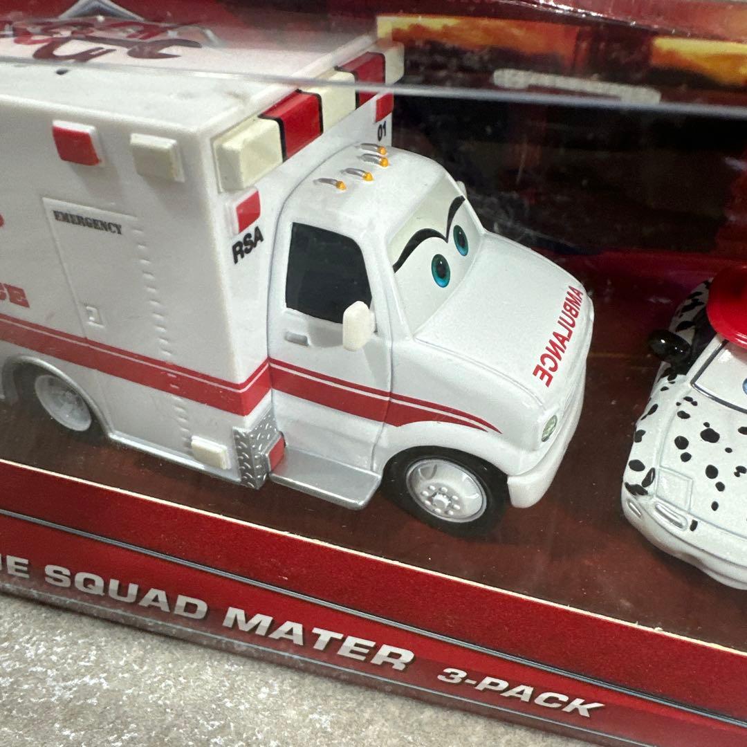 ★未開封★ カーズ RESCUE SQUAD MATER 3-PACK マテル