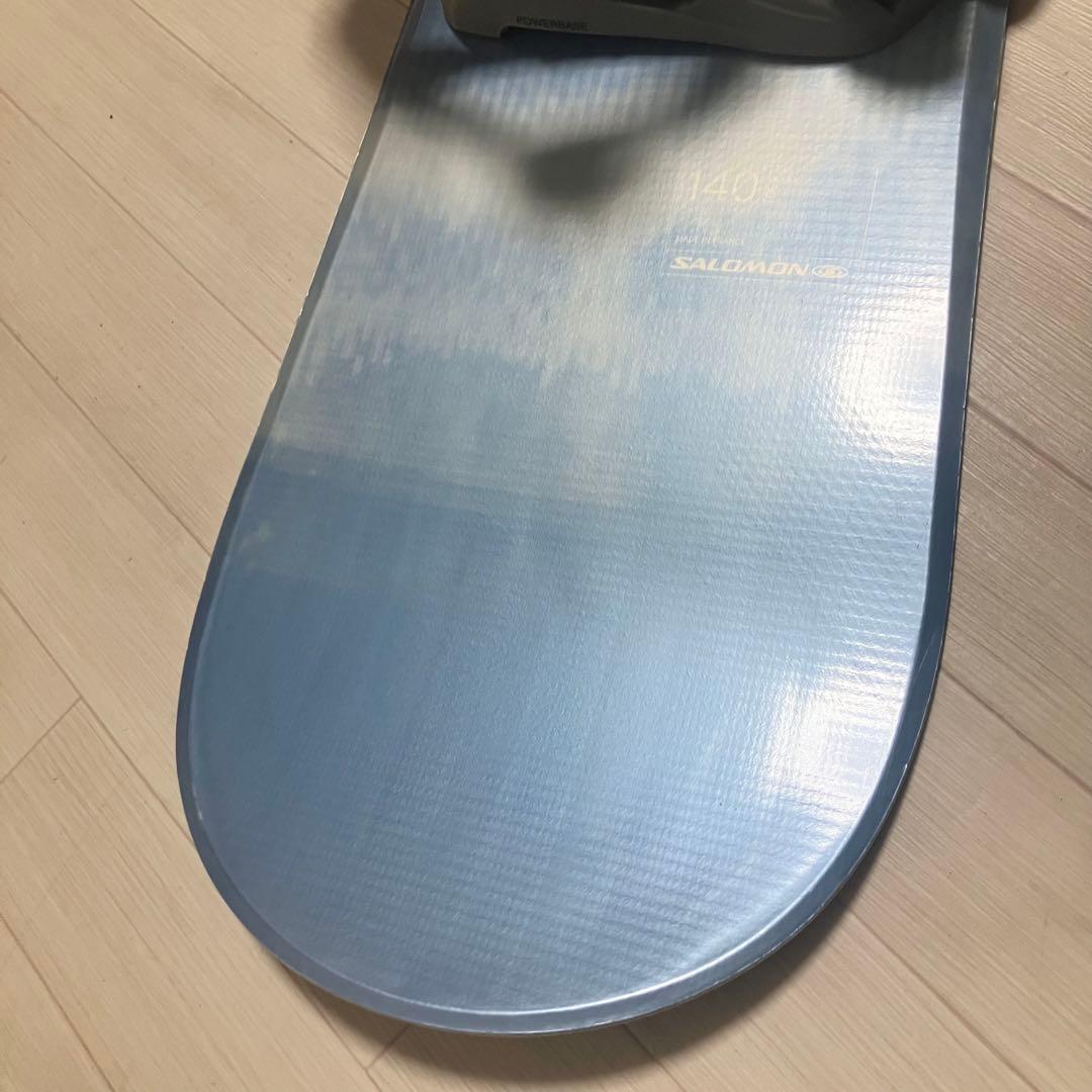 バック付/SALOMON サロモンスノーボードセット140cm/HEADバインM