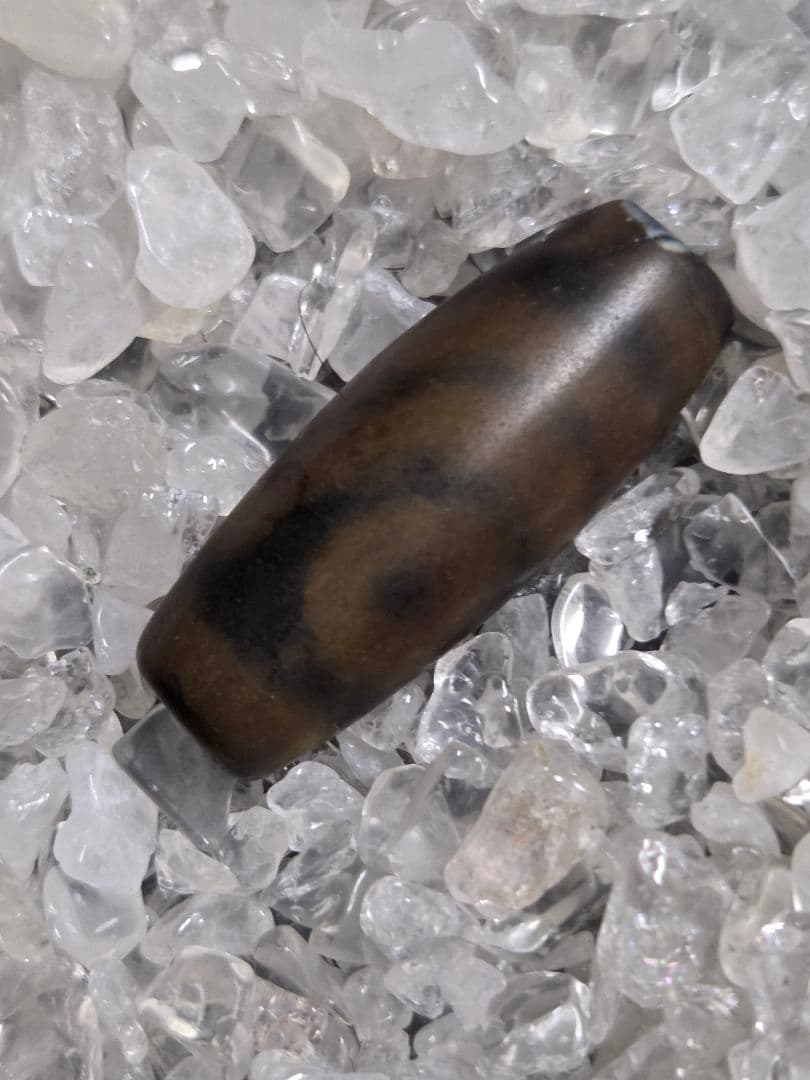 083　天珠　二眼天珠　開光堂様より　dzibeads！