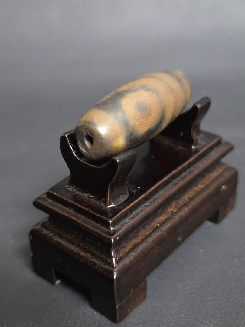 083　天珠　二眼天珠　開光堂様より　dzibeads！