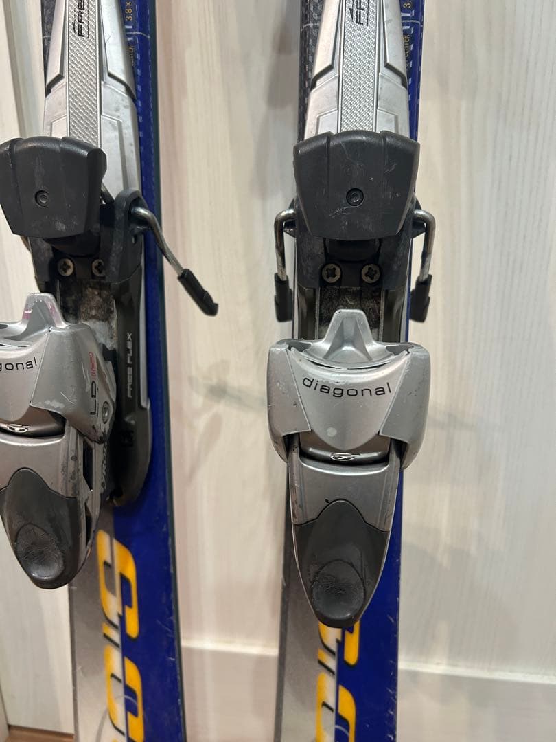 オガサカ スキー板　ビンディング付