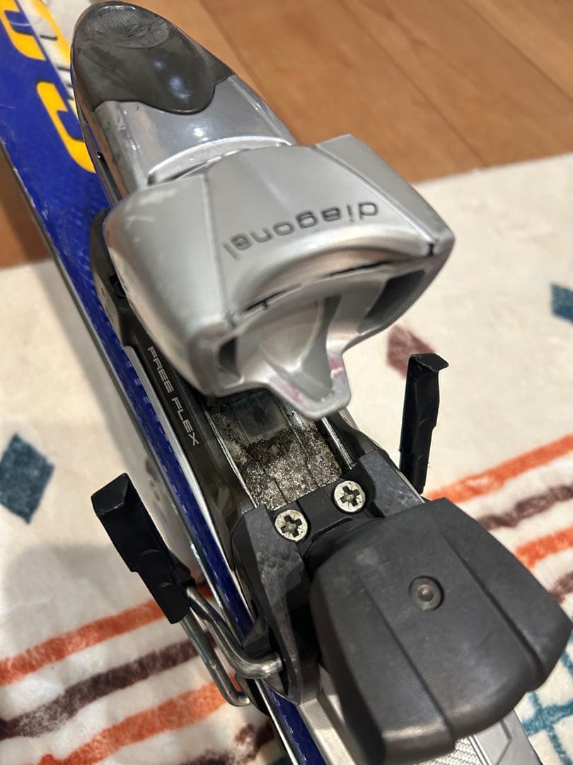 オガサカ スキー板　ビンディング付