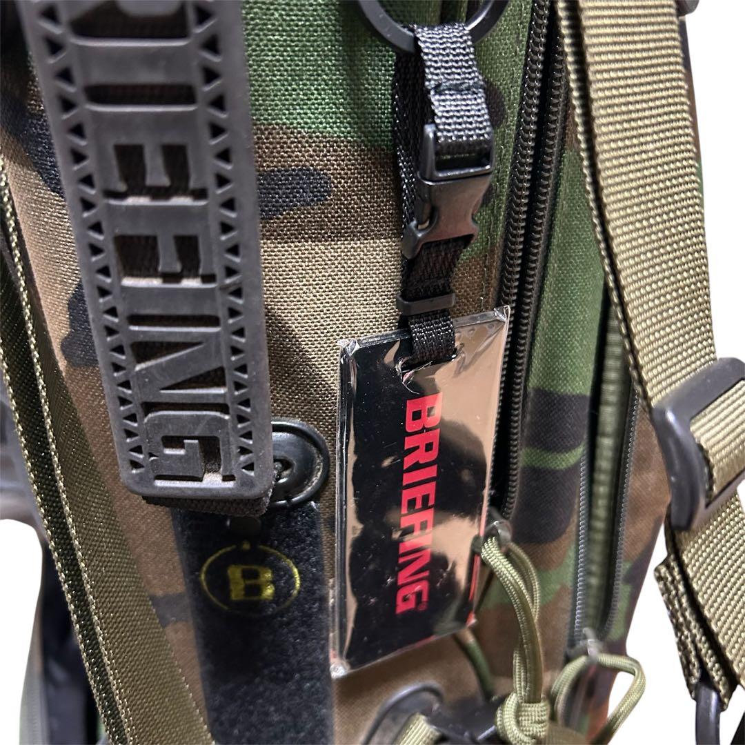 ブリーフィング キャディバッグ CR-4 #2 カモ コンビ 限定カラー