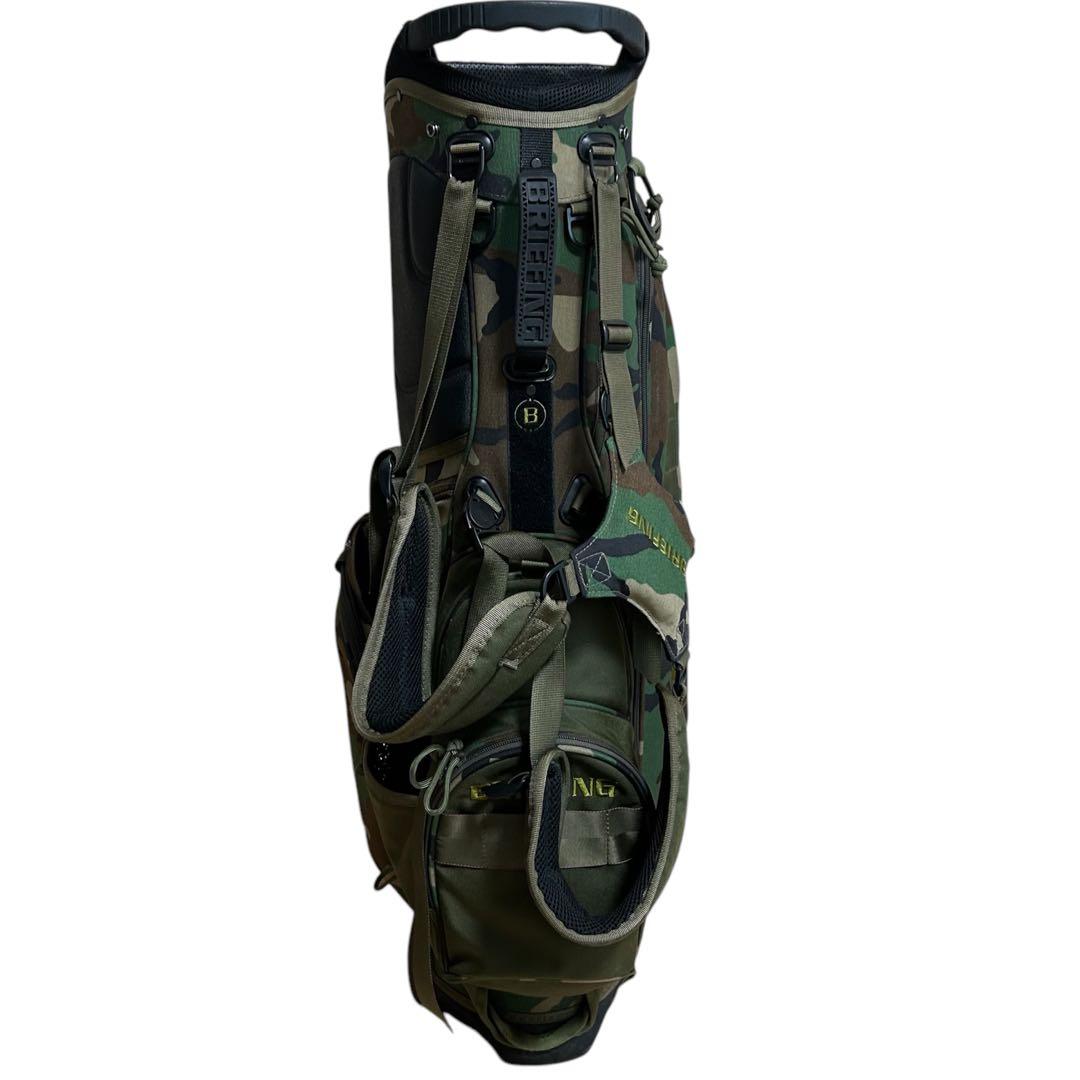 ブリーフィング キャディバッグ CR-4 #2 カモ コンビ 限定カラー