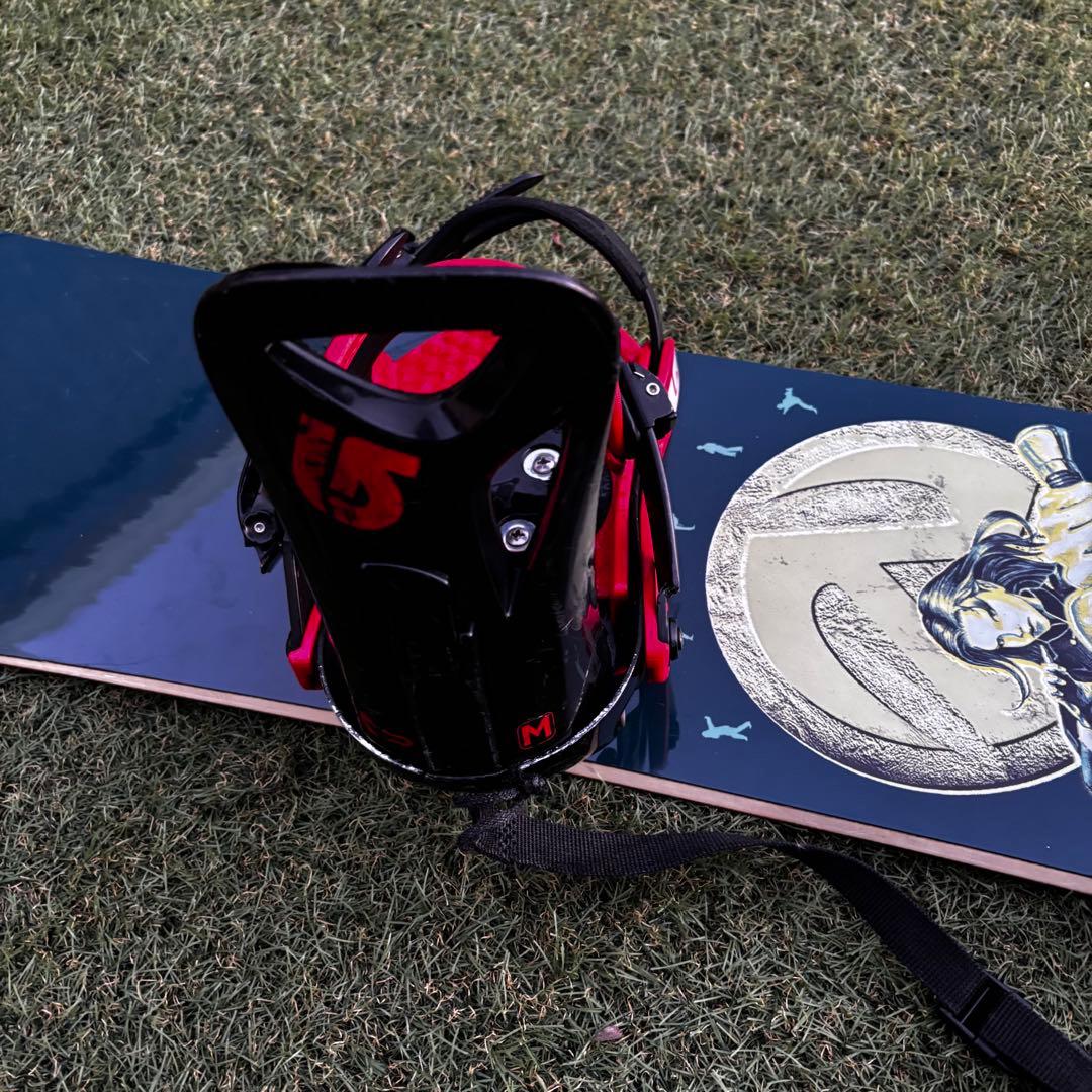 定番 BURTON CUSTOM 151 ビンディング付 即使用可