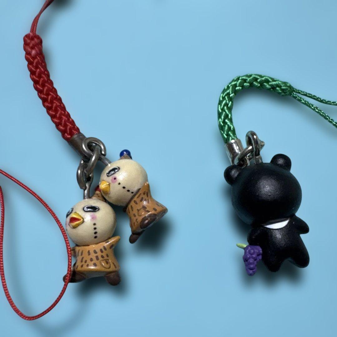 伝染るんです　根付け 8個セット