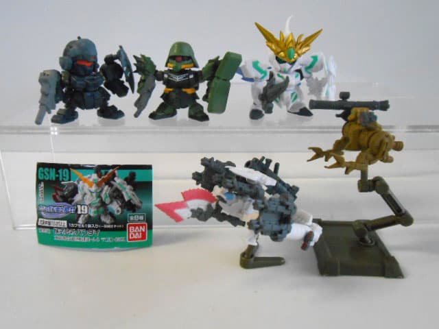 ♯Kef15AZガシャポン戦士NEXT19人気5種