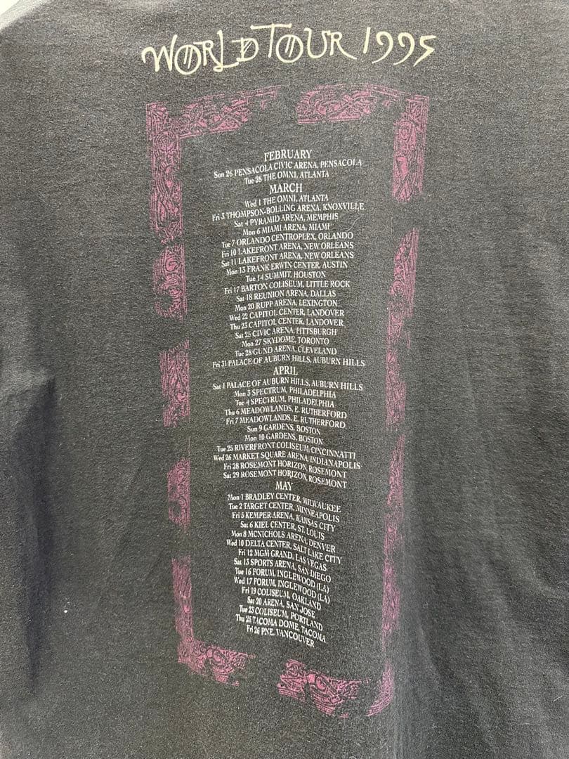 led zeppelin NO QUARTER フォト写真Tシャツ 90s