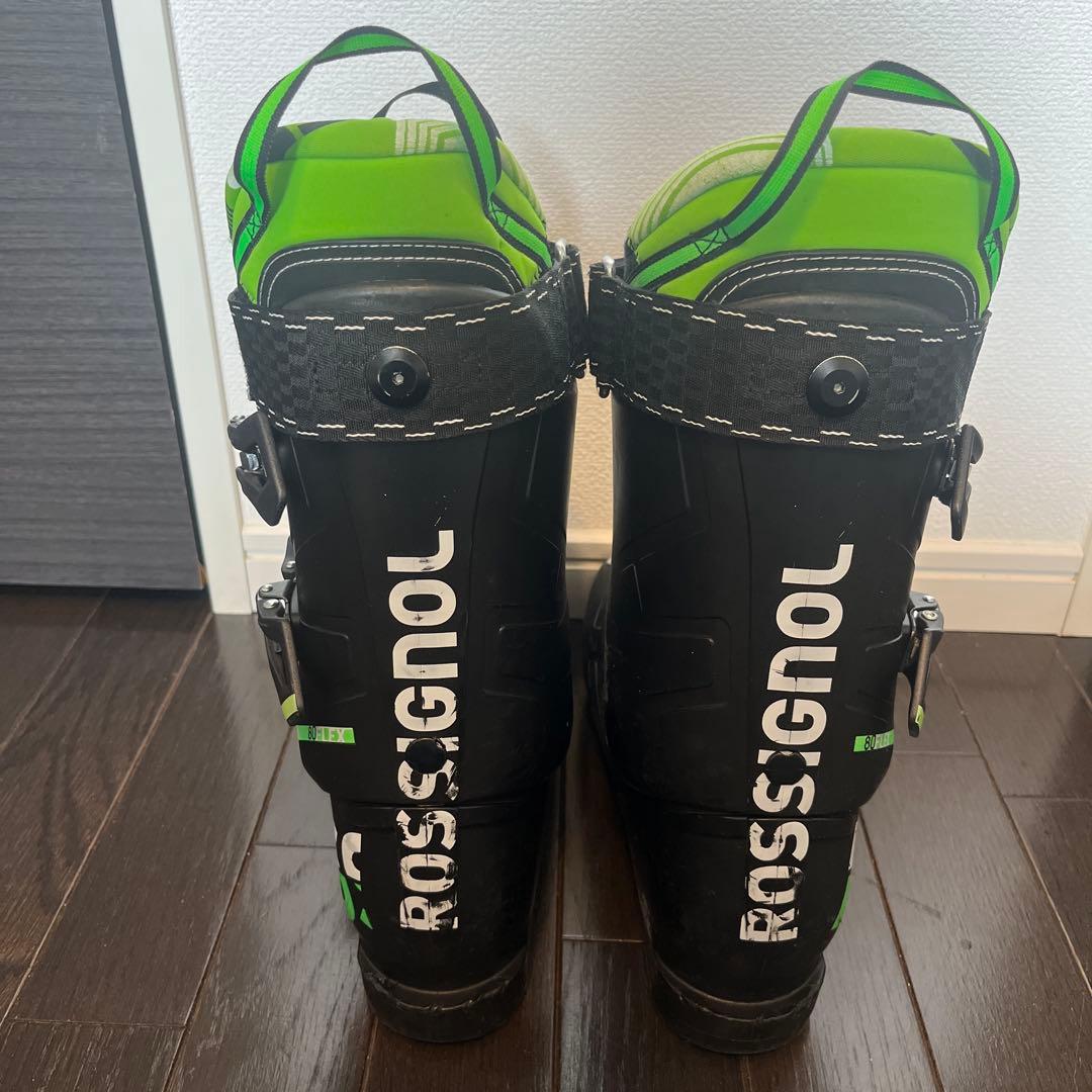 ROSSIGNOL スキーブーツ Speed80 黒/緑　26.5cm