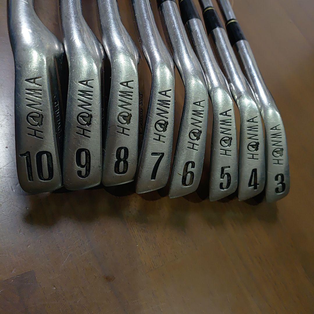 HONMA アイアンセット 3-10番 8本セット