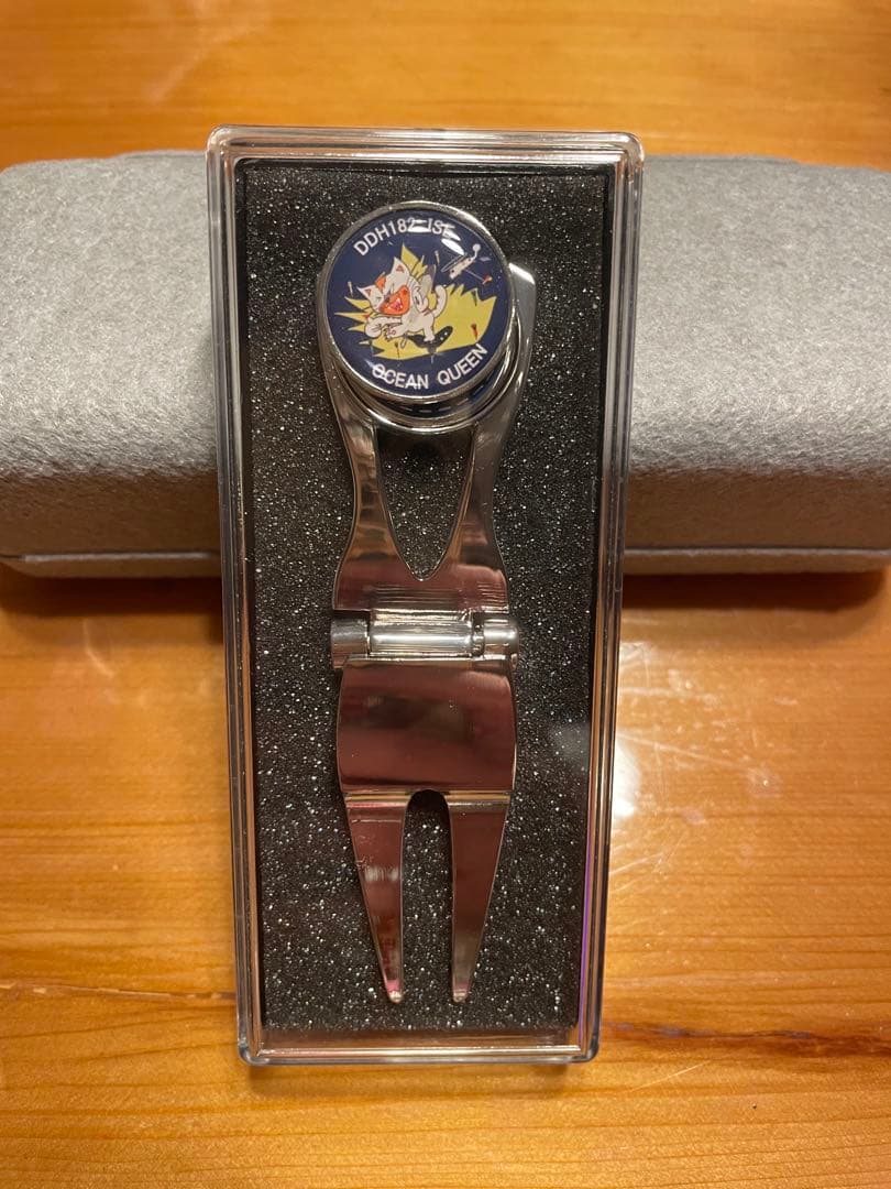 海上自衛隊　護衛艦いせ（DDH182）マーカー付かきグリーンフォーク