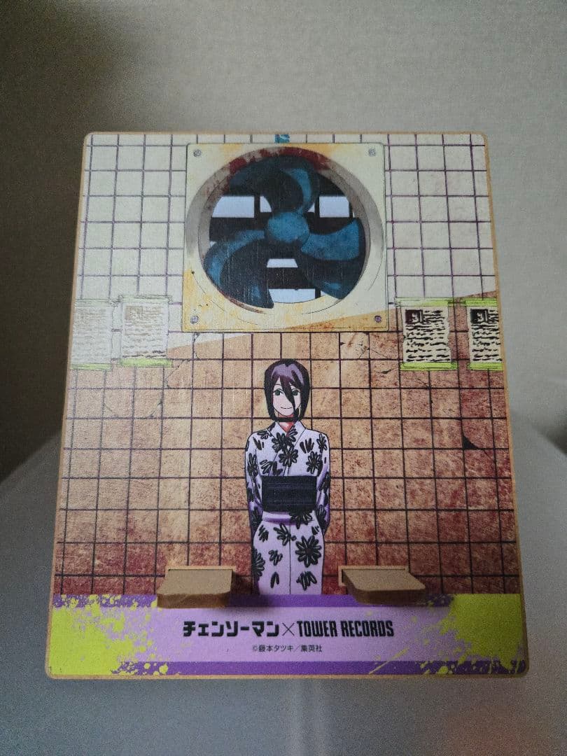 チェンソーマン×TOWER RECORDS 木製マルチスタンド