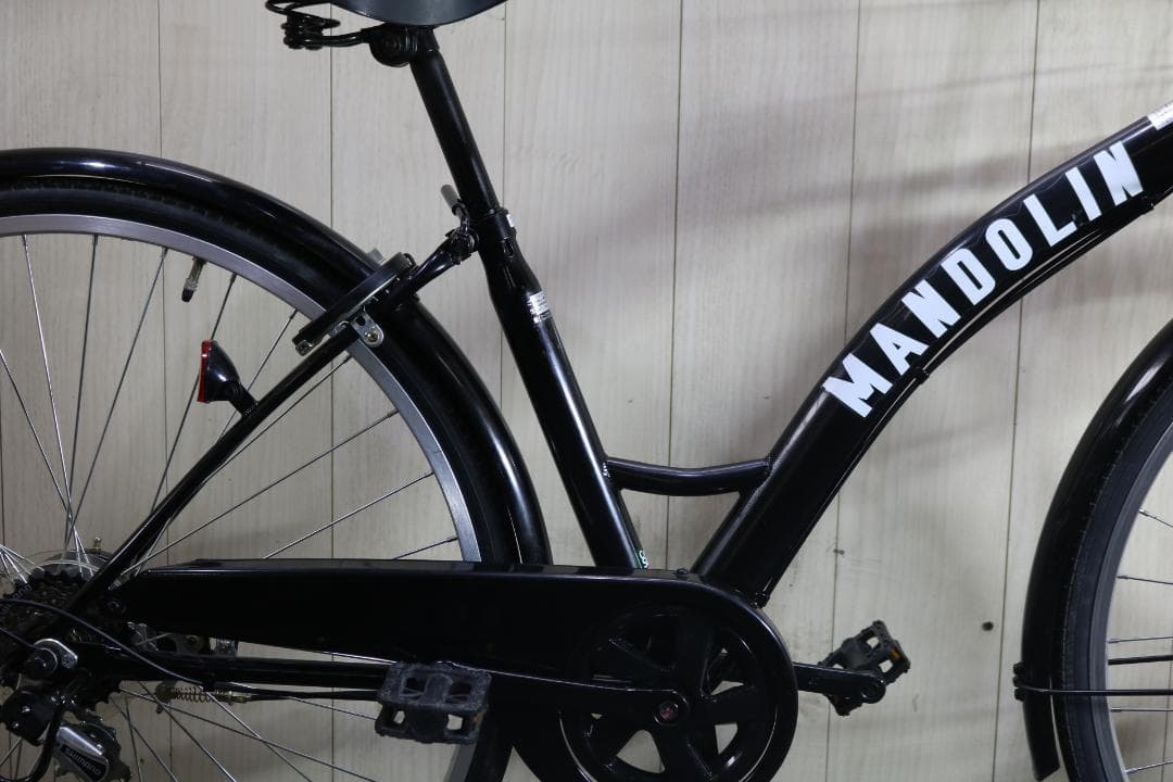 MANDOLINマンドリン 27インチ 6速 AUTO LED軽快シティークロス