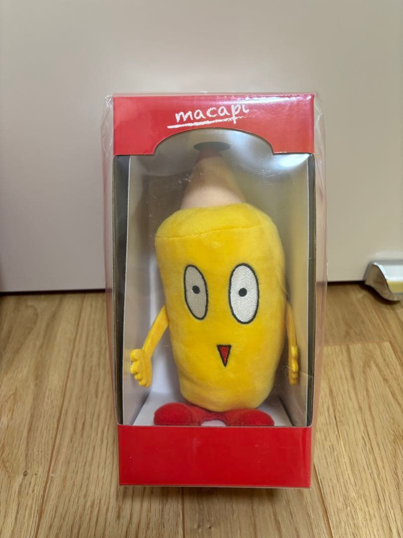まかぴーくん　10周年記念 ぬいぐるみ　マカロニえんぴつ