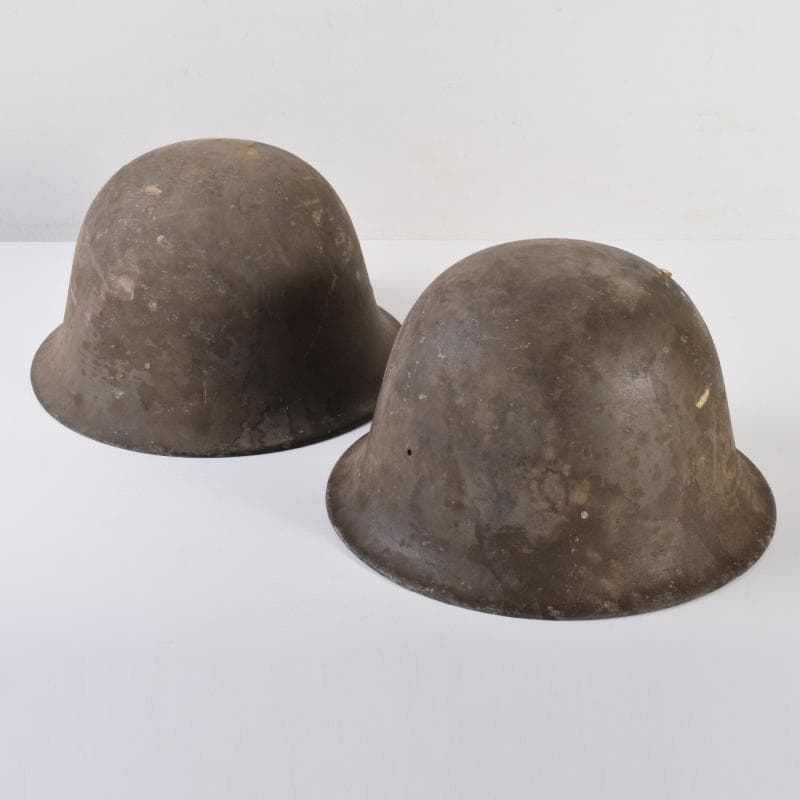 MINTON　ミリタリー　鉄帽　ヘルメット　2点　サバゲー　N　7083A