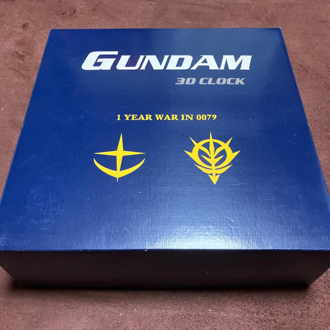 専用です GUNDAM　3DCLOCK　　1　YEARWARIN0079