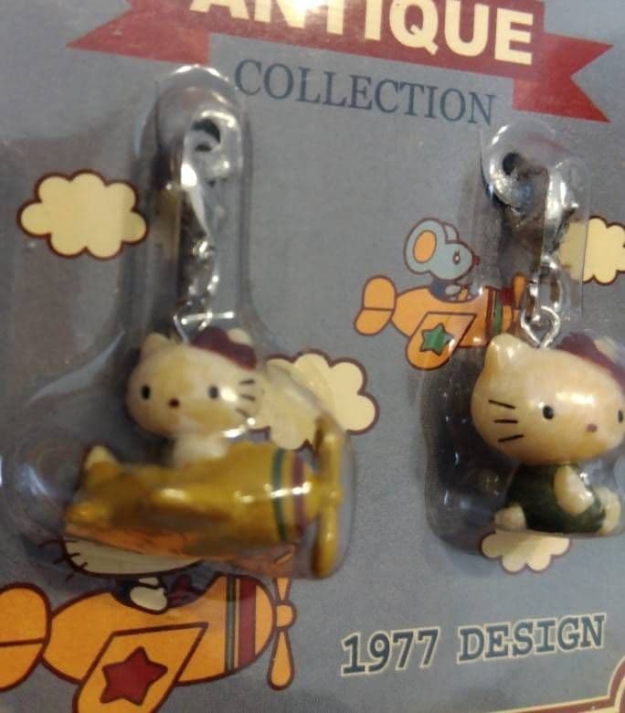 レトロ☆サンリオ ハローキティ アンティーク マスコット チャーム 当時物