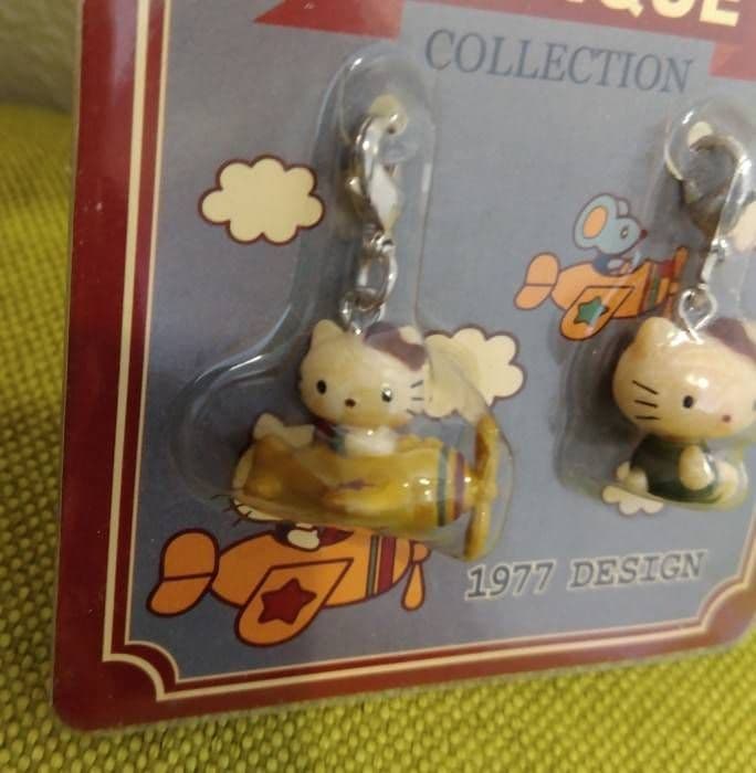 レトロ☆サンリオ ハローキティ アンティーク マスコット チャーム 当時物