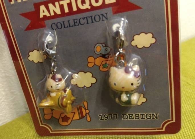 レトロ☆サンリオ ハローキティ アンティーク マスコット チャーム 当時物