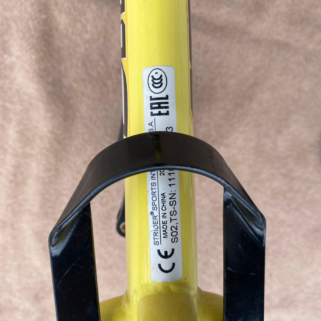 #STRIDER バランスバイク イエロー/ピンク #ストライダー　子供用