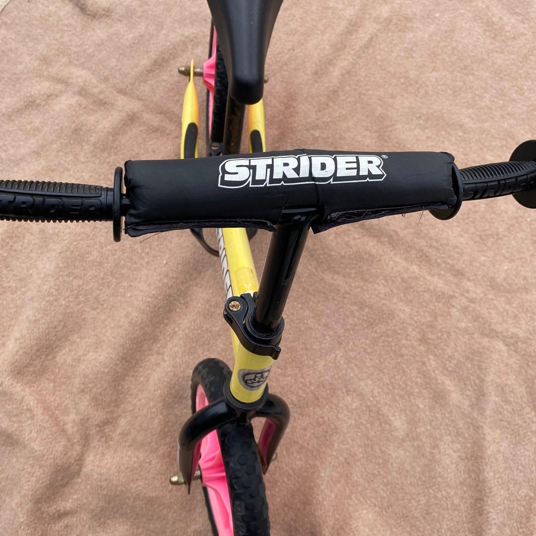 #STRIDER バランスバイク イエロー/ピンク #ストライダー　子供用