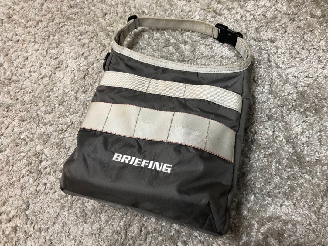 BRIEFING⚫︎ブリーフィングゴルフ⚫︎ラウンドカートクーラーバッグ灰