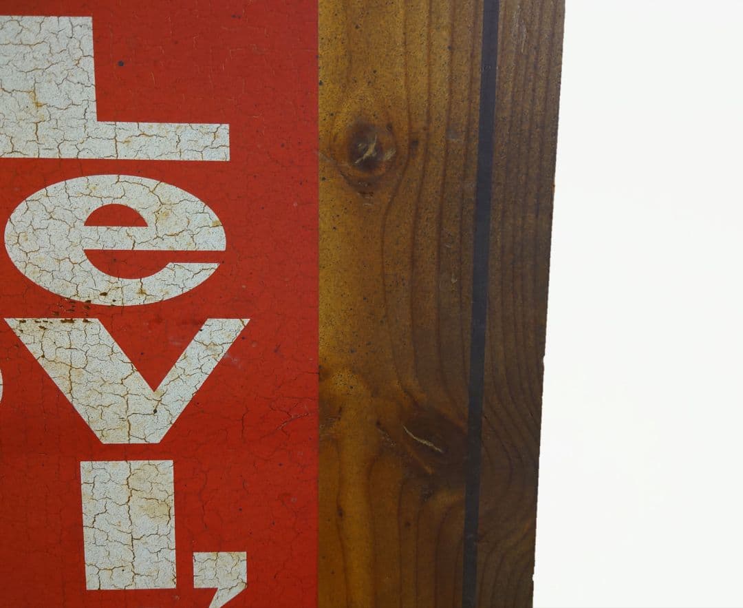 リーバイス 木製看板 REDTAB