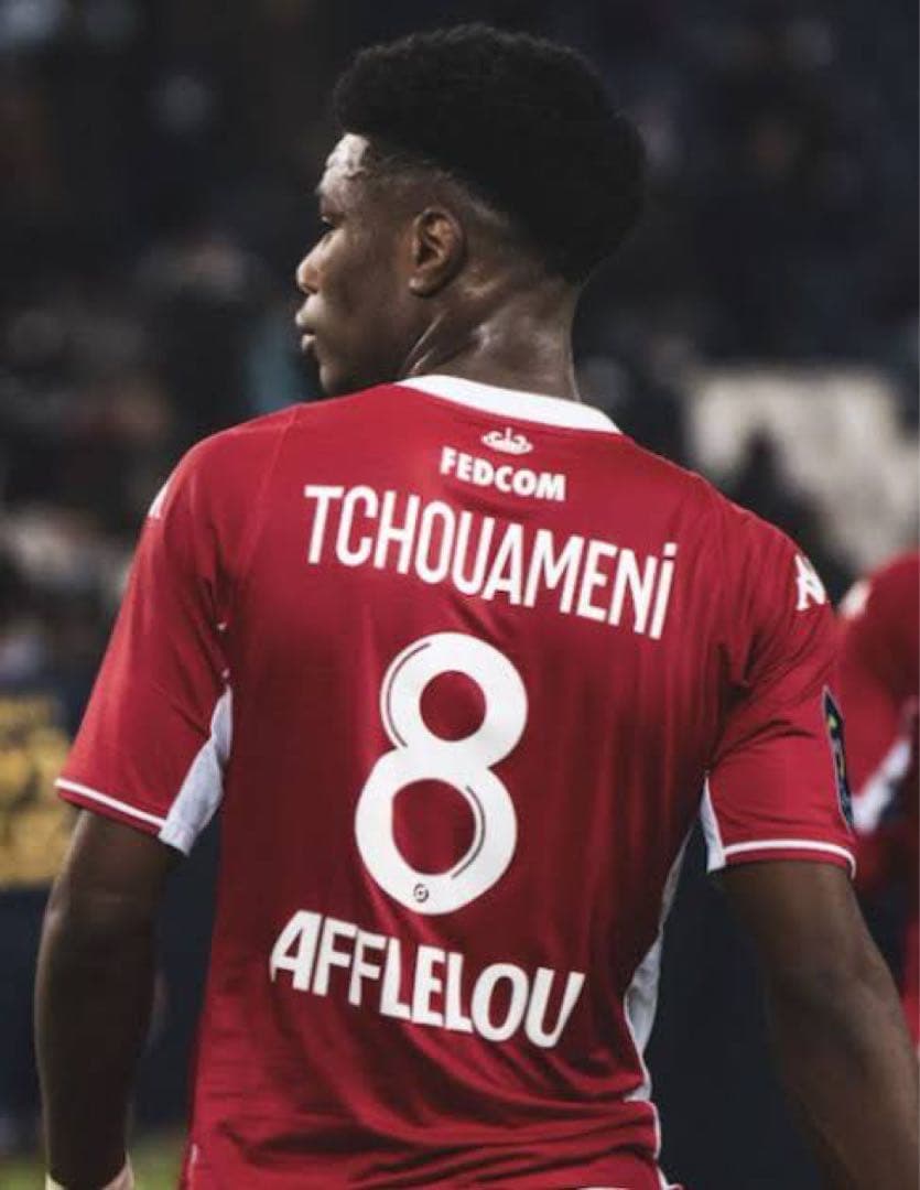 【入手困難】ASモナコ チュアメニ 8番　ユニフォーム　レアルマドリー久保　南野